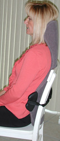 Car Back Support On Standard Chair