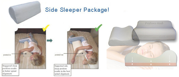 Save With Our Side Sleeping Pillow Package